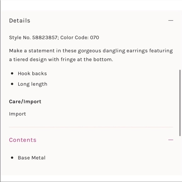 NWT Gold Free People Earrings - Picture 6 of 6